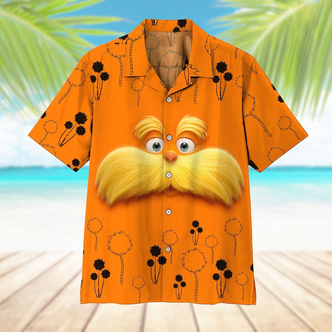 Gearhumans 3D The Lorax Hawaii Shirt 6 Gearhumans 3D The Lorax Hawaii Shirt ZK2904211 Hawai Shirt