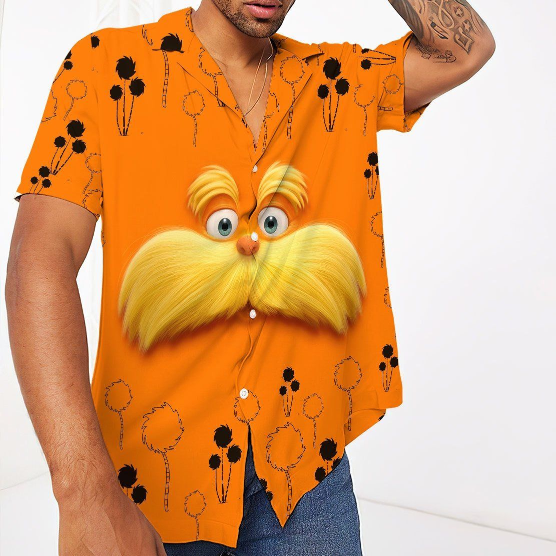 Gearhumans 3D The Lorax Hawaii Shirt 4 Gearhumans 3D The Lorax Hawaii Shirt ZK2904211 Hawai Shirt
