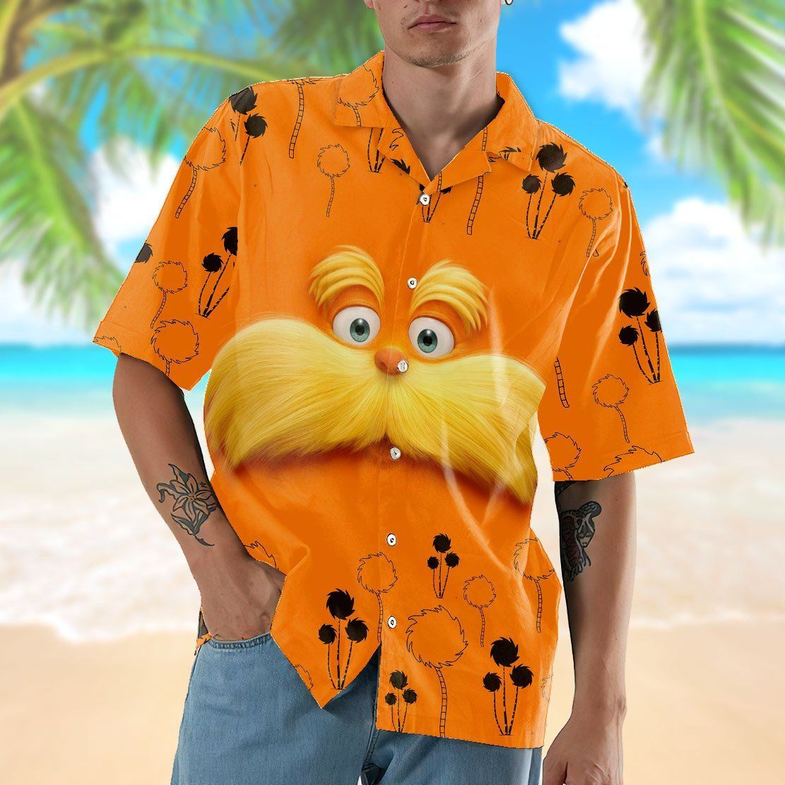 Gearhumans 3D The Lorax Hawaii Shirt 8 Gearhumans 3D The Lorax Hawaii Shirt ZK2904211 Hawai Shirt