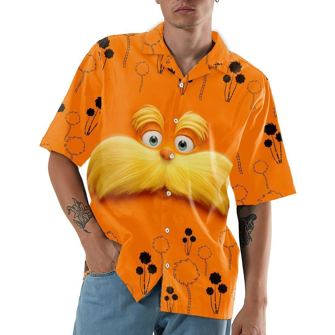 Gearhumans 3D The Lorax Hawaii Shirt 3 Gearhumans 3D The Lorax Hawaii Shirt ZK2904211 Hawai Shirt