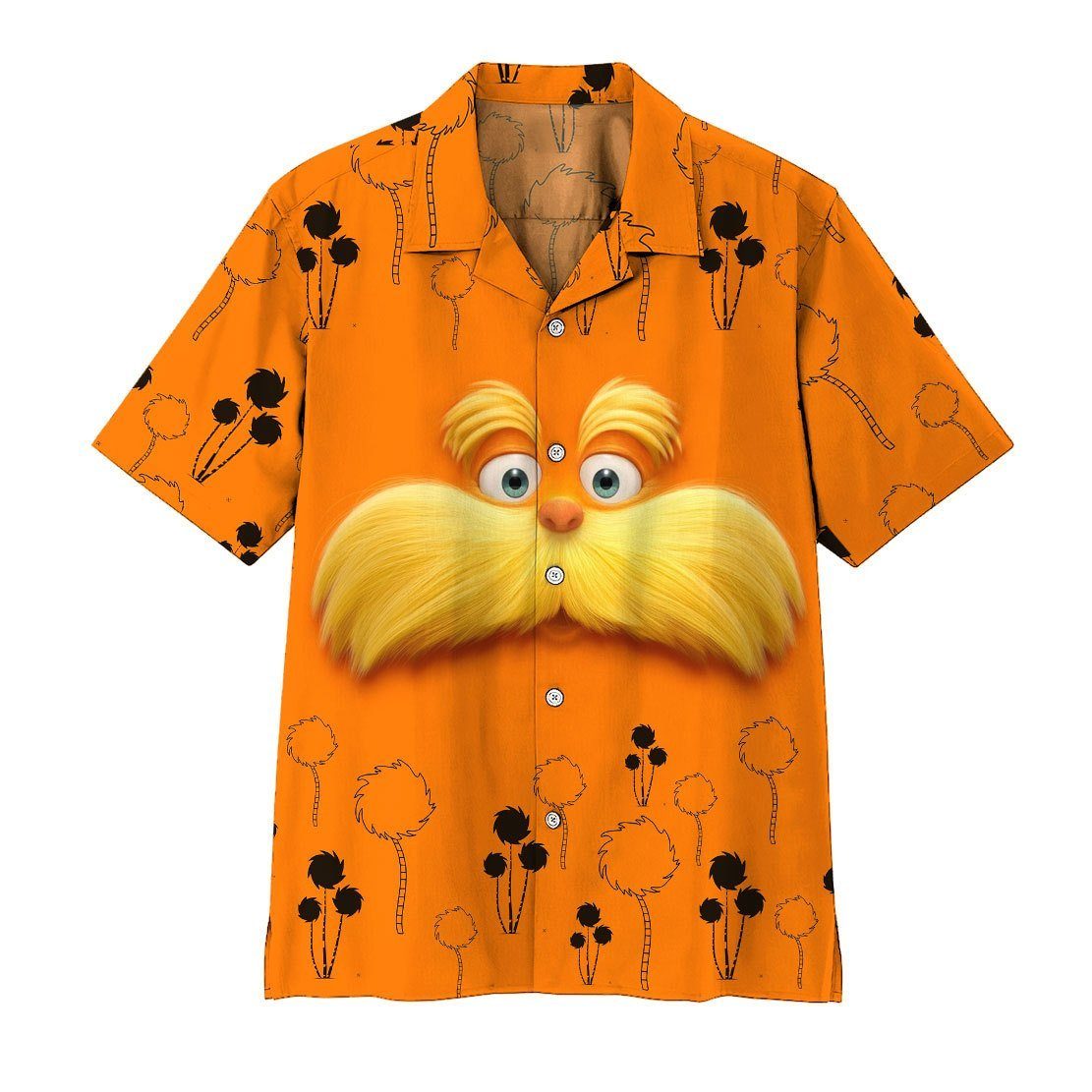 Gearhumans 3D The Lorax Hawaii Shirt 1 Gearhumans 3D The Lorax Hawaii Shirt ZK2904211 Hawai Shirt Short Sleeve Shirt S