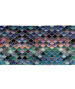 Gearhumans 3D The Most Blue Sparkle Mermaid Tail In The Ocean Custom Beach Towel GO07062110 Towel Towel 60''x30'' 