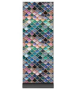 Gearhumans 3D The Most Blue Sparkle Mermaid Tail In The Ocean Custom Yoga Mat GO17062110 Yoga Mat Yoga Mat 71.37"x26.52" 