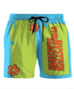 Gearhumans 3D The Mystery Machine Custom Beach Shorts Swim Trunk GW21072 Men Shorts Men Shorts S