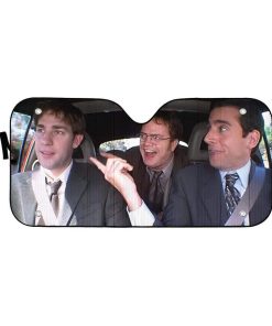 gearhumans 3D The Office Car Scene Custom Car Auto Sunshade GW310716 Auto Sunshade 57''x27.5'' 