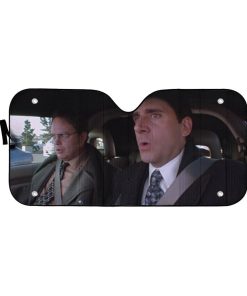 gearhumans 3D The Office Custom Car Auto Sunshade GW310720 Auto Sunshade 57''x27.5'' 