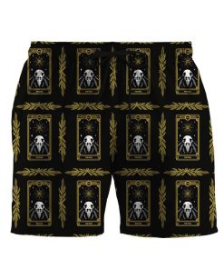 Gearhumans 3D The Star Marigold Tarot Custom Beach Short GS30062116 Men Shorts Men Shorts S 