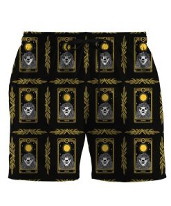 Gearhumans 3D The Sun Marigold Tarot Custom Beach Short GS30062114 Men Shorts Men Shorts S 