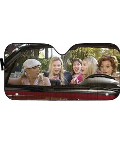 Gearhumans 3D The White Chicks Custom Car Auto Sunshade GO19042113 Auto Sunshade 57''x27.5''
