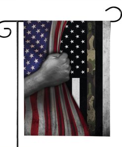 Gearhumans 3D Thin Green Line American Custom Flag GW2005219 House Flag 