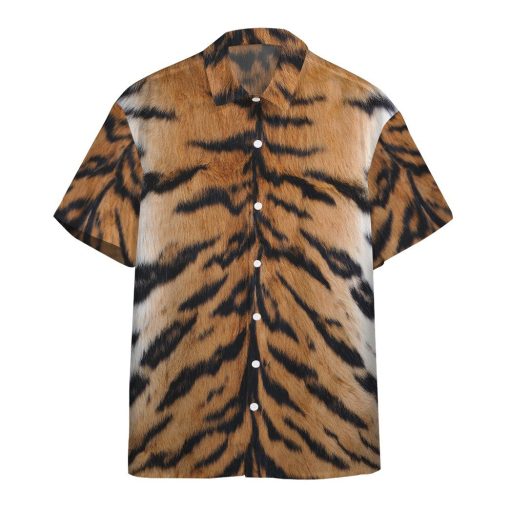 Gearhumans 3D Tiger Hawaii Shirt ZK2605211 Hawai Shirt Short Sleeve Shirt S