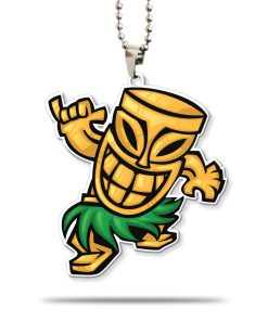 Gearhumans 3D Tiki Mask Hawaii Custom Car Hanging GW21062113 Car Hanging Car Hanging/1 Pack 