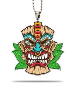 Gearhumans 3D Tiki Mask Hawaii Custom Car Hanging GW2106217 Car Hanging Car Hanging/1 Pack 