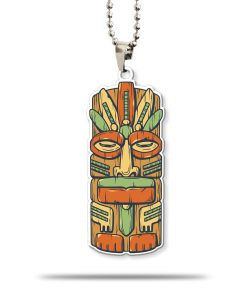 Gearhumans 3D Tiki Mask Hawaii Custom Car Hanging GW2106219 Car Hanging Car Hanging/1 Pack 