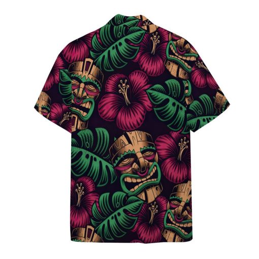 Gearhumans 3D Tiki Mask Hawaii Shirt GS04052112 Hawai Shirt