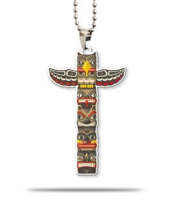 Gearhumans 3D Tiki Totem Pole Hawaii Custom Car Hanging GW21062111 Car Hanging Car Hanging/1 Pack 