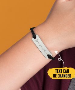 Gearhumans 3D To My Mom Mothers Day Gift Custom Text Bracelet GW31032 Bracelet