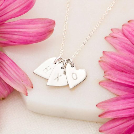 Gearhumans 3D To My Unbiological Mom Happy Mothers Day Gift Sweetest Hearts Necklace GS23042111 ShineOn Fulfillment