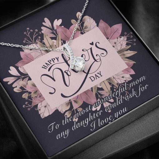 Gearhumans 3D To My Wonderful Mom Happy Mothers Day Alluring Beauty Necklace 10 Gearhumans 3D To My Wonderful Mom Happy Mothers Day Alluring Beauty Necklace GS22042111 ShineOn Fulfillment