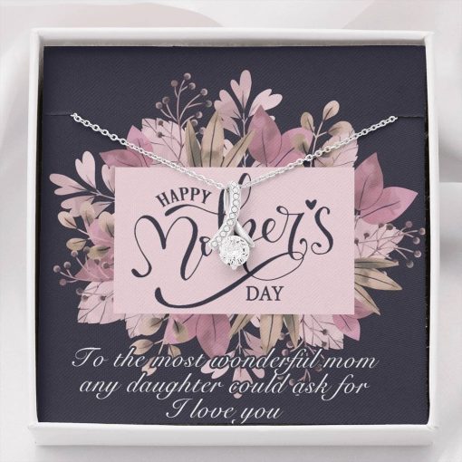 Gearhumans 3D To My Wonderful Mom Happy Mothers Day Alluring Beauty Necklace 12 Gearhumans 3D To My Wonderful Mom Happy Mothers Day Alluring Beauty Necklace GS22042111 ShineOn Fulfillment Standard Box