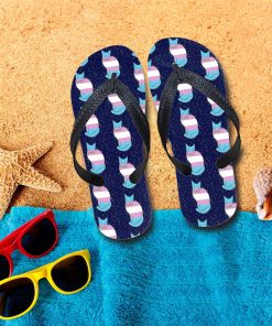 Gearhumans 3D Trans Cats In Space Custom Flip Flop GS25052120 Flipflop Women 35EU 