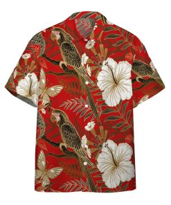 Gearhumans 3D Tropical Parrot Custom Hawaii Shirt GO21052111 Hawai Shirt Short Sleeve Shirt S 