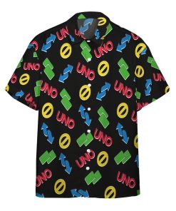 Gearhumans 3D Uno Icon Custom Hawaii Shirt GO13052129 Hawai Shirt Short Sleeve Shirt S 