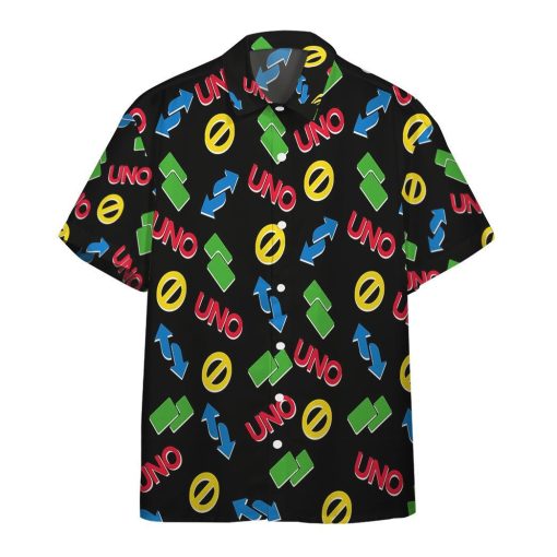 Gearhumans 3D Uno Icon Custom Hawaii Shirt GO13052129 Hawai Shirt Short Sleeve Shirt S