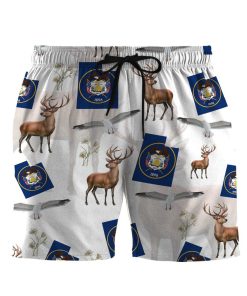 Gearhumans 3D Utah Proud Custom Beach Shorts Swim Trunks GS28052115 Men Shorts Men Shorts S 