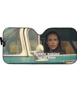 gearhumans 3D Vanya and Five Drive Umbrella Academy Custom Car Auto Sunshade GL120840 Auto Sunshade 57''x27.5''