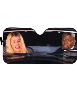 gearhumans 3D White Chicks Custom Car Auto Sunshade GW27077 Auto Sunshade 57''x27.5'' 