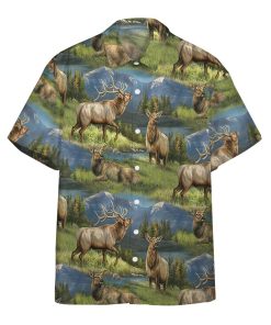 Gearhumans 3D Wild Wings Elkmont Ridge Scenic Custom Hawaii Shirt GO05072120 Hawai Shirt Hawai Shirt S 