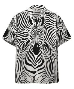 Gearhumans 3D Zebra Custom Hawaii Shirt GO17052112 Hawai Shirt Short Sleeve Shirt S 