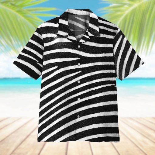 Gearhumans 3D Zebra Hawaii Shirt ZK2505217 Hawai Shirt