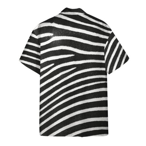 Gearhumans 3D Zebra Hawaii Shirt ZK2505217 Hawai Shirt