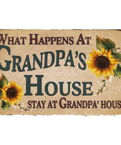 Gearhumans [Best Gift For Father's Day] 3D Happy Fathers Day Gift To My Grandpa Custom Doormat GO120420 Doormat Doormat S(15,8''x23,6'') 