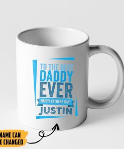 Gearhumans [Best Gift For Father's Day] [Best Gift For Mother's Day] Gearhuman 3D Happy Fathers Day Reel Cool Dad Custom Name Mug GO300310 Mug
