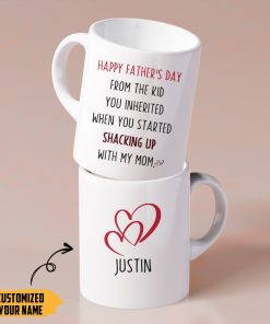 Gearhumans [Best Gift For Father's Day] Gearhuman 3D Happy Fathers Day Custom Name Mug GW25036 Mug