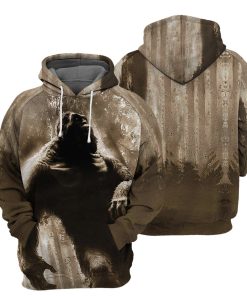 Gearhumans Bigfoot - 3D All Over Printed Shirt shirt 3D Apparel HOODIE S 