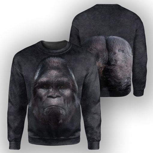 Gearhumans Bigfoot - 3D All Over Printed Shirt shirt 3D Apparel LONG SLEEVE S