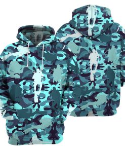 Gearhumans Camo Scuba Diving - 3D All Over Printed Shirt shirt 3D Apparel HOODIE S