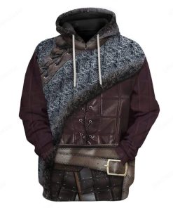 Gearhumans Custom Arya Stark Apparel HD-AT14101902 3D Apparel Hoodie S 