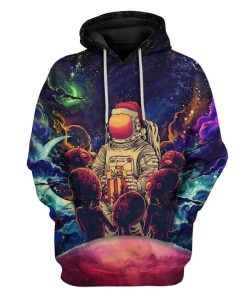 Gearhumans Custom Astronaut Apparel HD-DT2091901 3D Apparel Hoodie S 