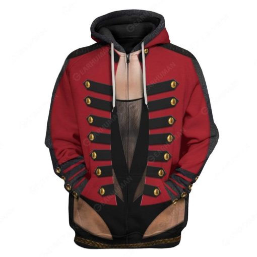 Gearhumans Custom Cheryl Apparel HD-TA1391919 3D Apparel Zip Hoodie S