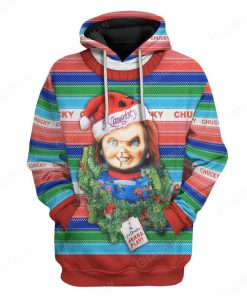 Gearhumans Custom Chucky Apparel HD-TT2091901 3D Apparel Hoodie S 