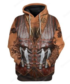 Gearhumans Custom Danny Trejo Apparel HD-TT1191918 3D Apparel Hoodie S 
