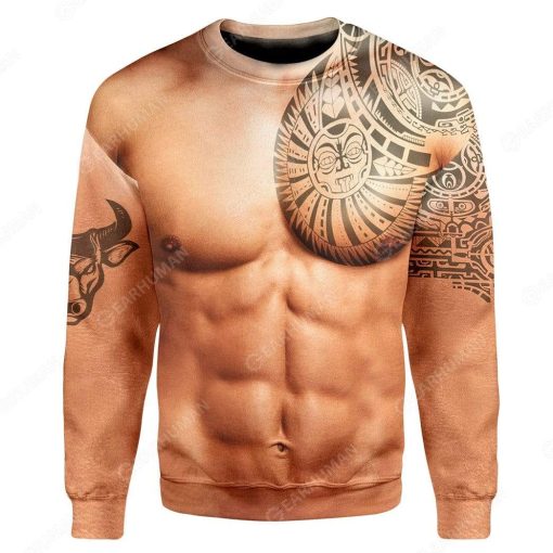Gearhumans Custom Dwayne Johnson Apparel HD-AT2191905 3D Apparel Long Sleeve S