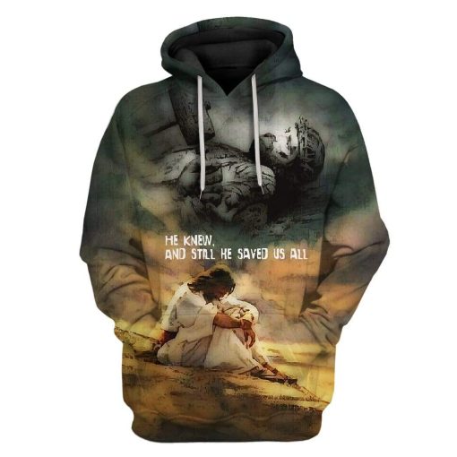 Gearhumans Custom Jesus Apparel HD-DT1891902 3D Apparel Hoodie S