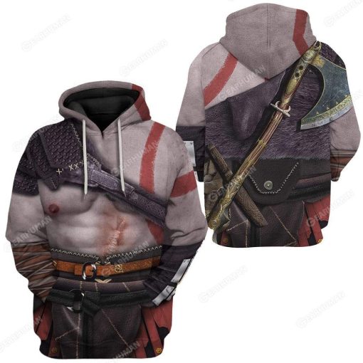 Gearhumans Custom Kratos Apparel HD-DT16101903 3D Apparel