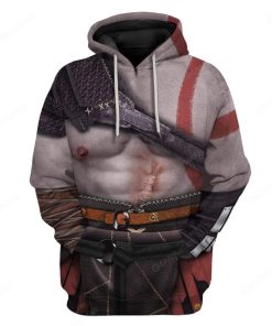 Gearhumans Custom Kratos Apparel HD-DT16101903 3D Apparel Hoodie S 